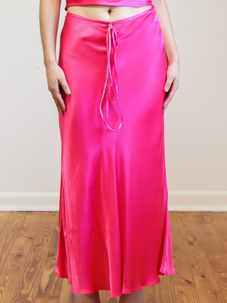 Cassia Rhinestone Skirt