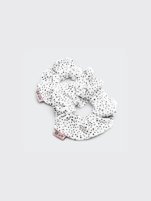 Towel Scrunchie- Micro Dot