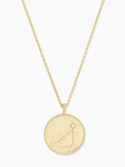 Astrology Coin Necklace Capricorn