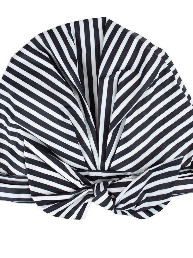 Luxe Shower Cap- Stripes