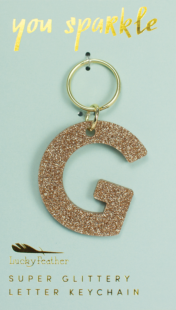 Glitter Keychain
