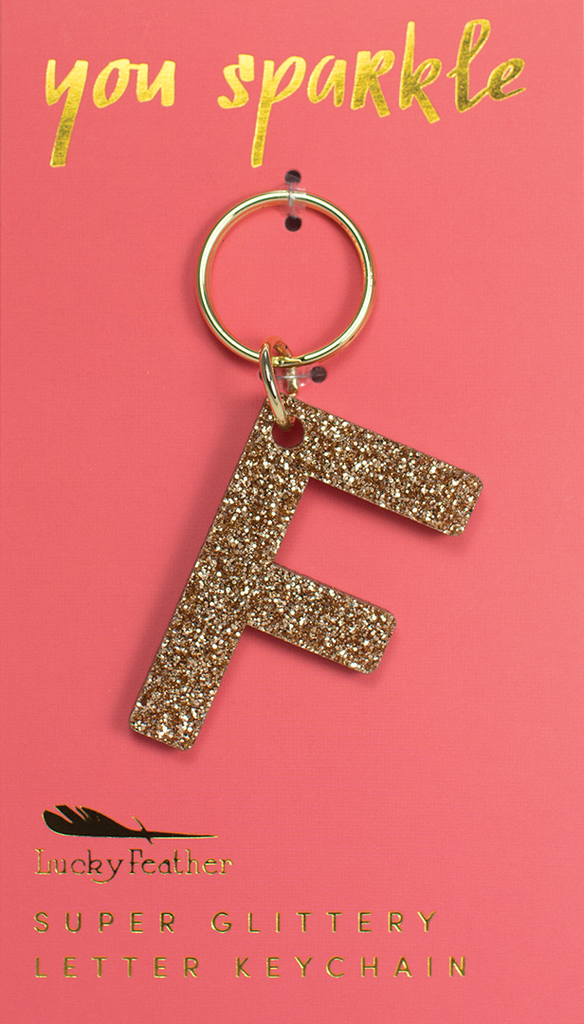 Glitter Keychain