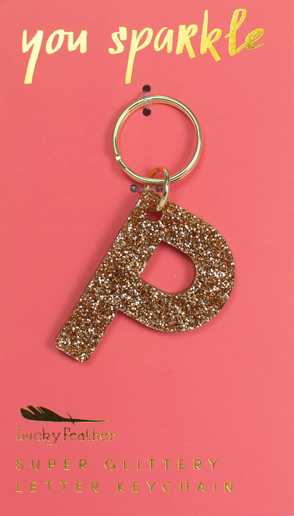 Glitter Keychain