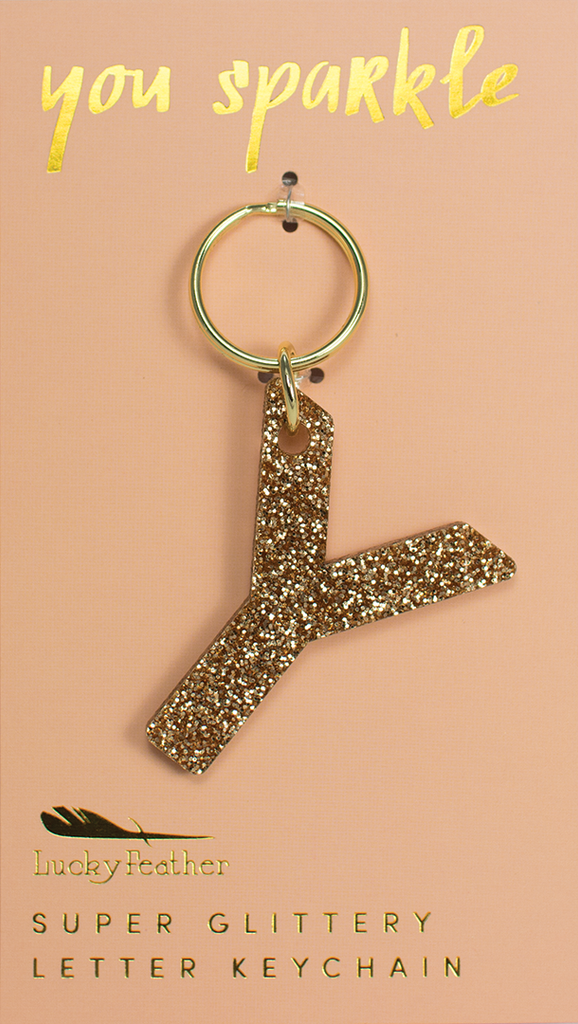 Glitter Keychain