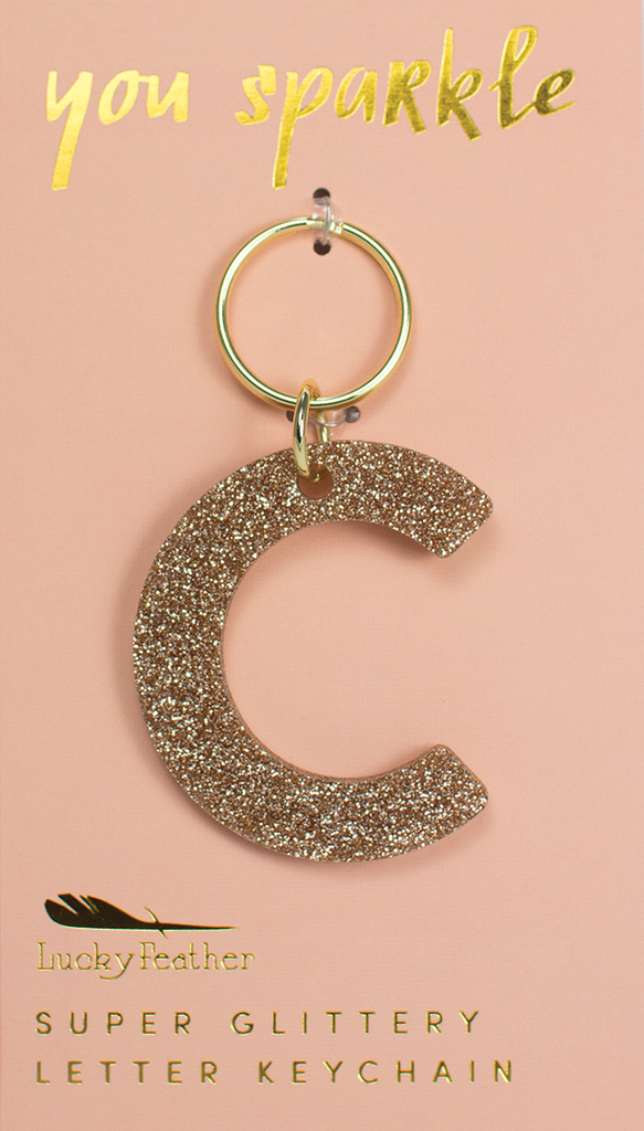 Glitter Keychain