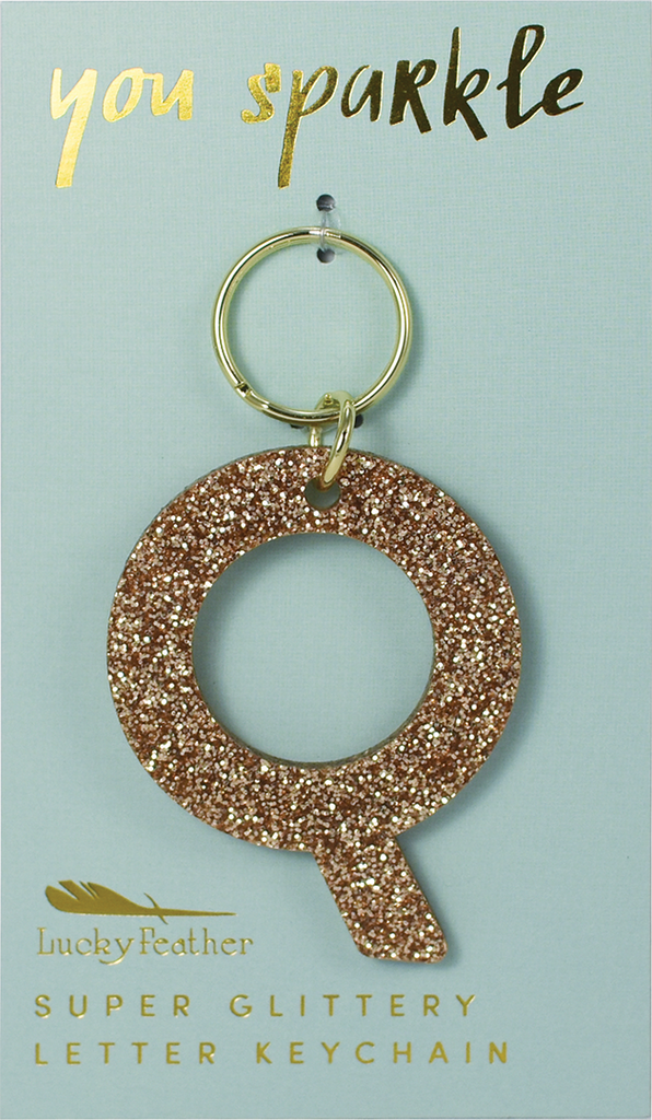 Glitter Keychain