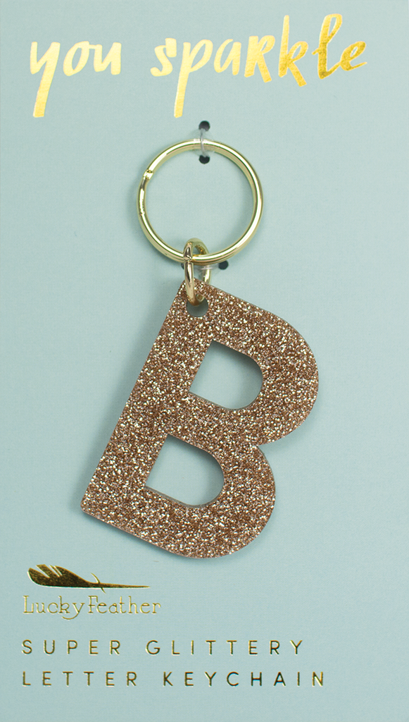 Glitter Keychain